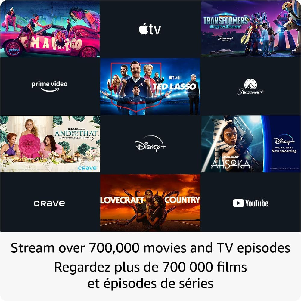 Check out the new Fire TV Stick 4K! 🎬📺 With over 700,000 movies and TV episodes, Wi-Fi 6 support, and access to free & live TV. Upgrade your streaming experience now! 🔥 #FireTVStick #StreamingDevice #MovieNight