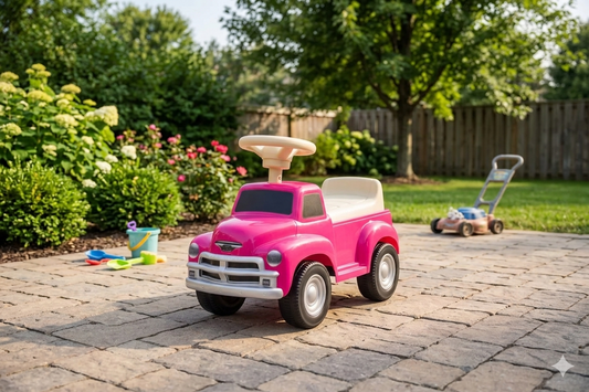 Chevrolet 3100 Vintage Push Car Ride On for Age 1.5 to 4
