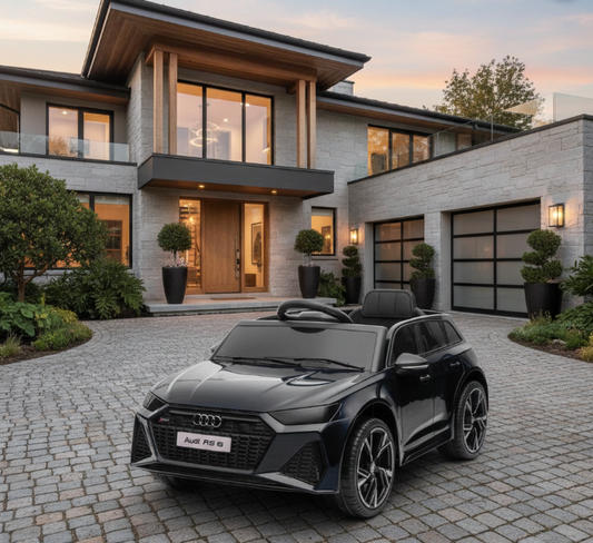 2026 Audi RS6 12V DELUXE Kids Ride On Car with Remote Control