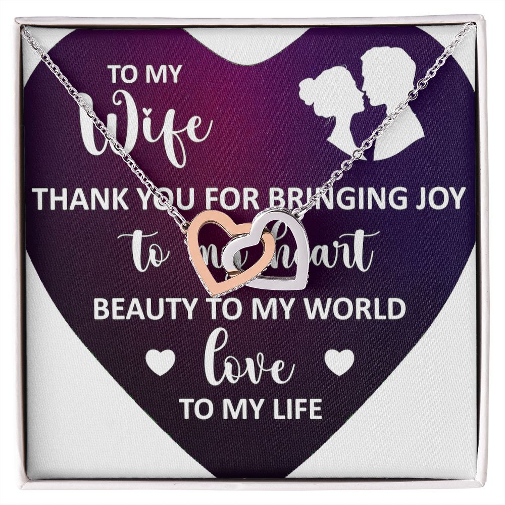Interlocking Hearts necklace