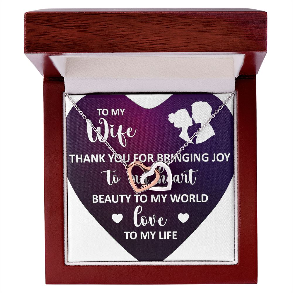 Interlocking Hearts necklace