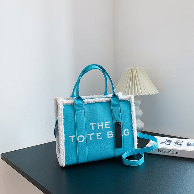 Luxury Designer The Tote Bag for Women Large Capacity Leather Handbags