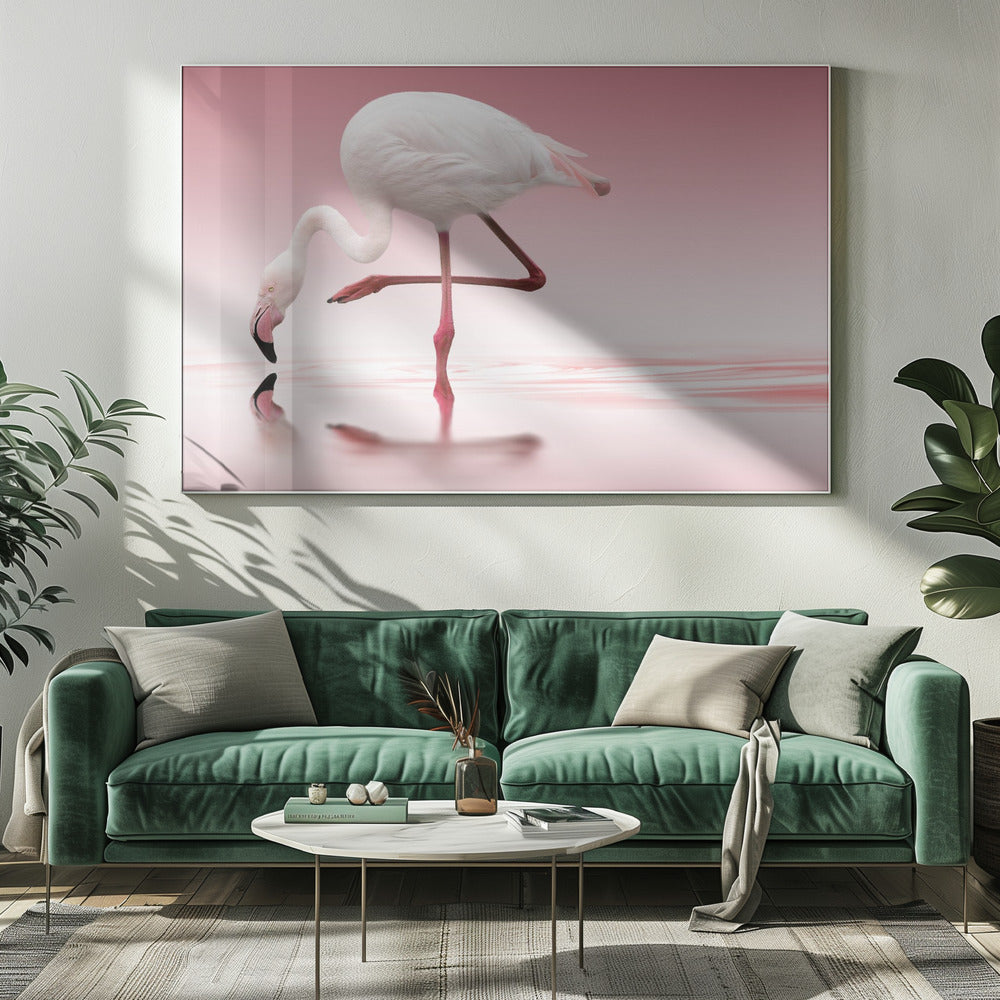 Wall art Flamingo
