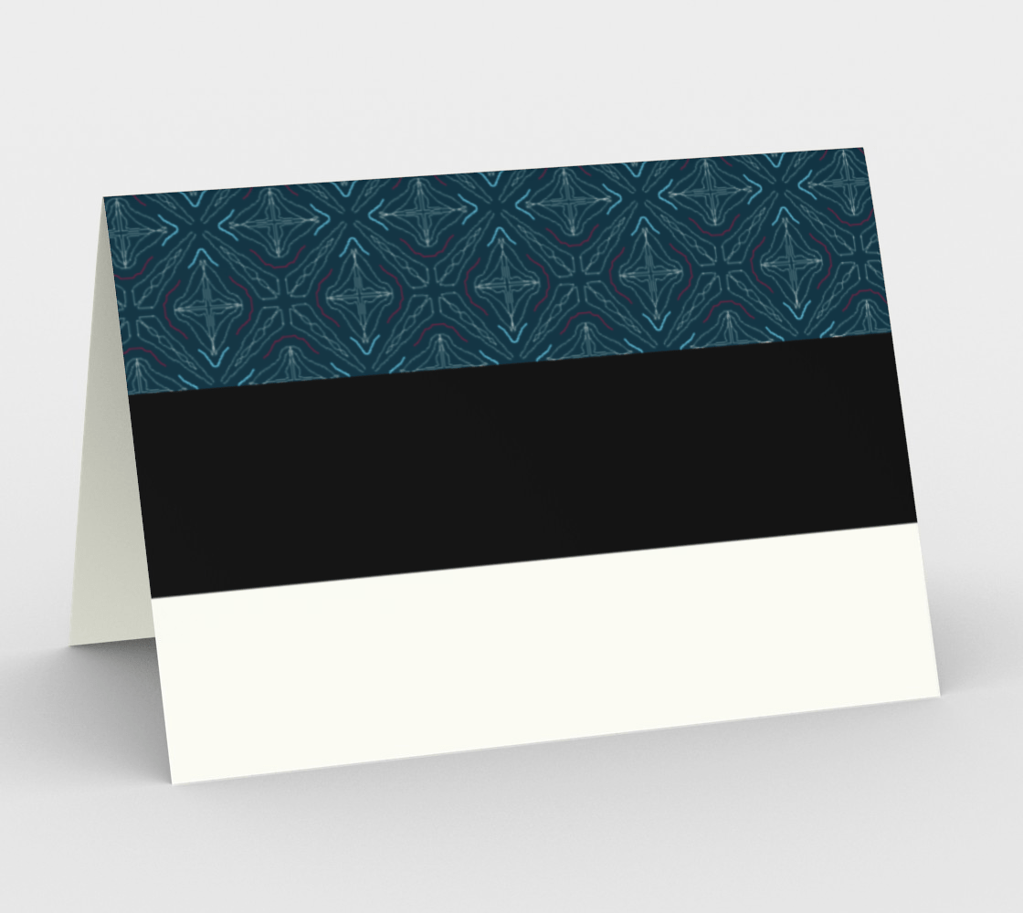 Set of 3 Blank Greeting Cards | 5 x 7 | The Estonian