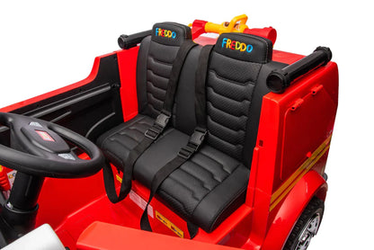 2026 24V Fire Truck 2 Seater Ride On Kids Car with Remote Control