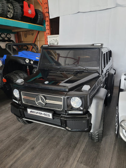 2026 Mercedes Benz G Wagon G63 6x6 24V 2 Seater Kids Ride On Car with Remote Control