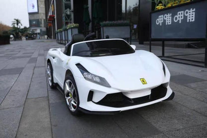Ferrari F8 Style 12V Kids Ride On Car with Remote Control