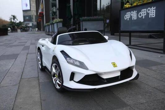 Ferrari F8 Style 12V Kids Ride On Car with Remote Control