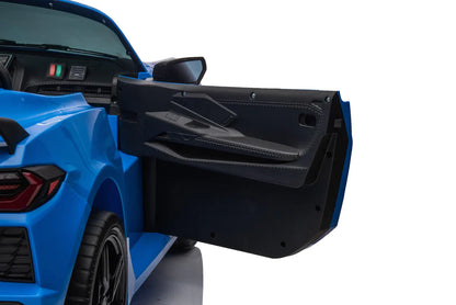 24V Chevrolet Corvette C8 2 Seater DELUXE EDITION Kids Ride on Car with Remote Control