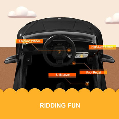 2026 12V Lamborghini Huracan DELUXE Kids Electric Ride On Car with Remote Control
