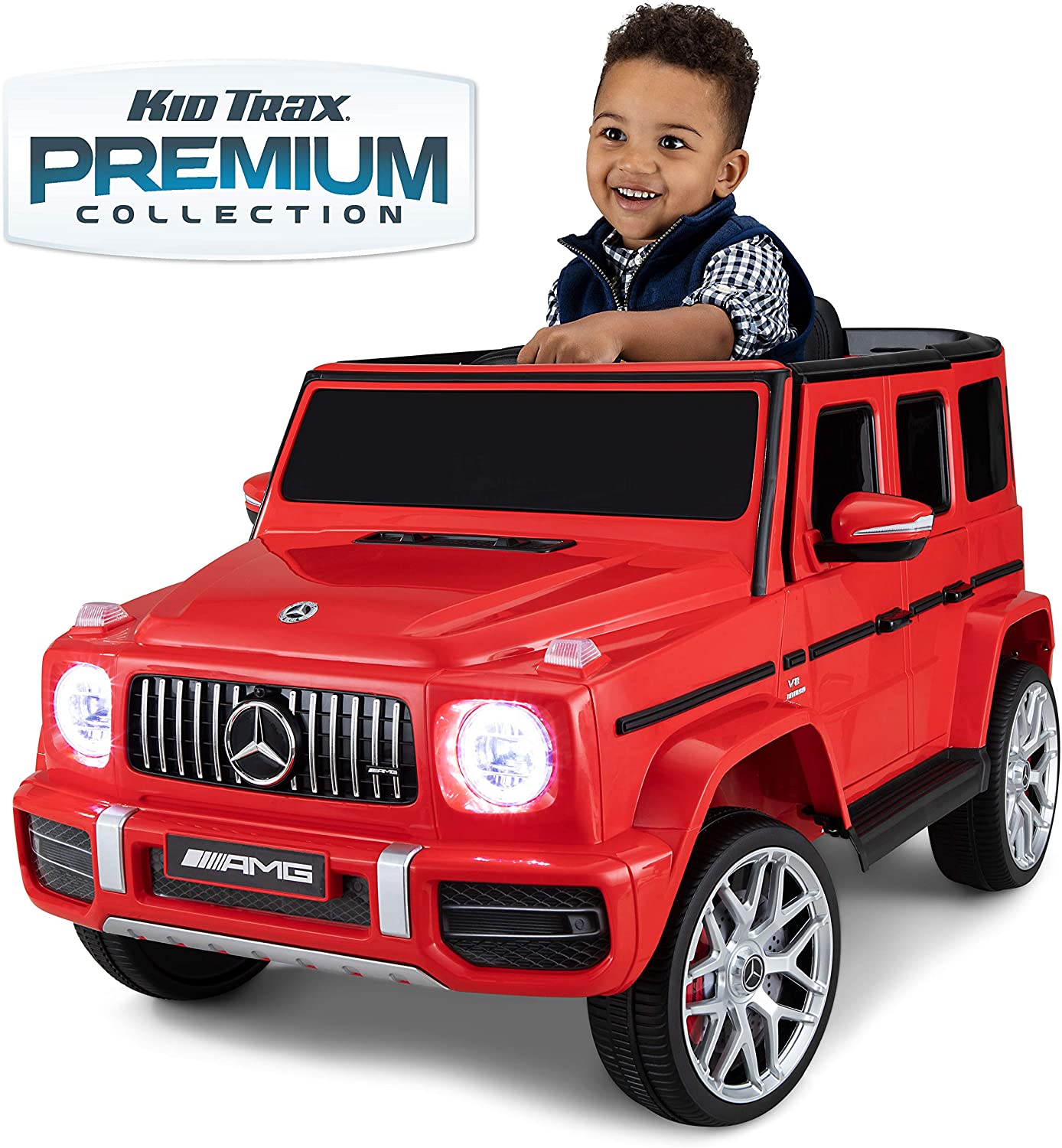 2026 Mercedes Benz G63 AMG 12V G Wagon Kids Ride On Car with Remote Control