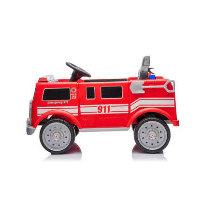 2026 Fire Truck 12V DELUXE Kids Ride On Car with Remote Control
