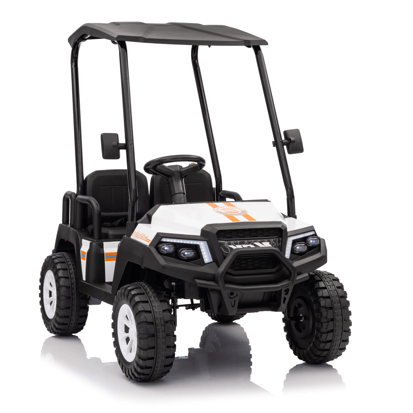 2026 Golf Cart 4 Seater 24V 4X4 Kids Ride On Car with Remote Control
