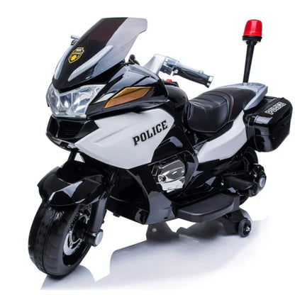 2026 24V Police 2 Seater Motorcycle with Rubber Tires
