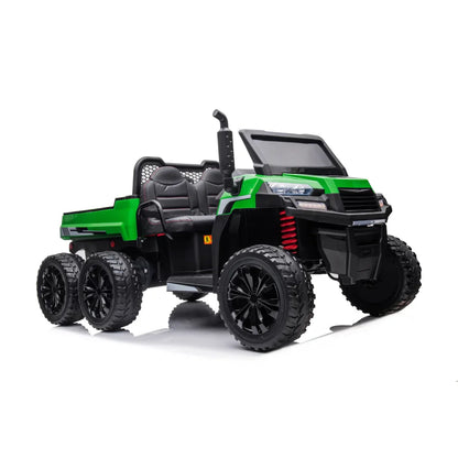 2026 6 WHEEL TRACTOR 24V 2 SEATER KIDS RIDE ON CAR WITH REMOTE CONTROL