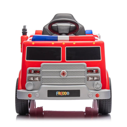 2026 Fire Truck 12V DELUXE Kids Ride On Car with Remote Control