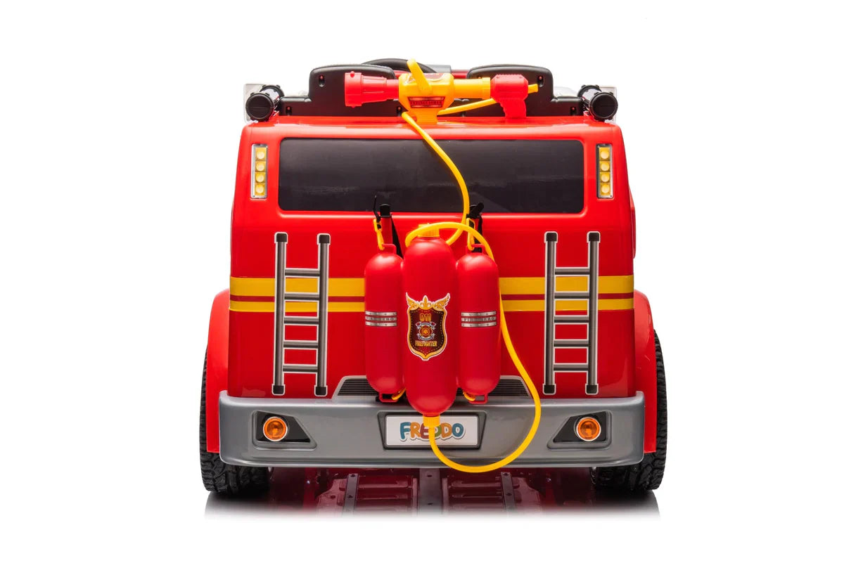2026 24V Fire Truck 2 Seater Ride On Kids Car with Remote Control
