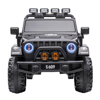 2026 24V Monster Jeep 2 Seater DELUXE Kids Ride On Car with Remote Control