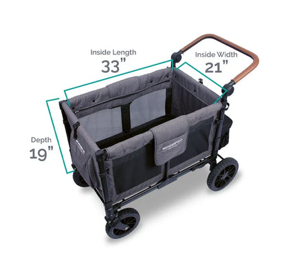 Wonderfold W4 Luxe Quad Stroller Wagon