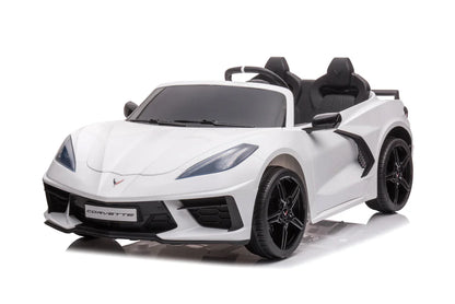24V Chevrolet Corvette C8 2 Seater DELUXE EDITION Kids Ride on Car with Remote Control