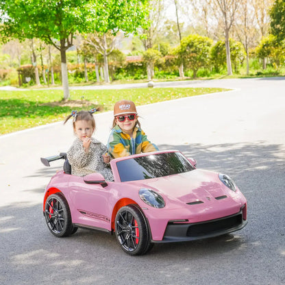 2026 24V Porsche 911 GT3 2 Seater Kids Ride On Car - NEW Silent Motor