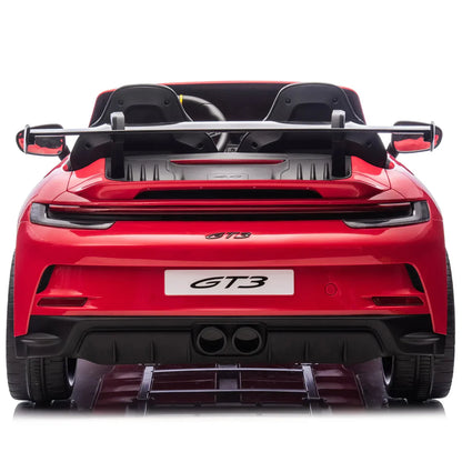 2026 24V Porsche 911 GT3 2 Seater Kids Ride On Car - NEW Silent Motor