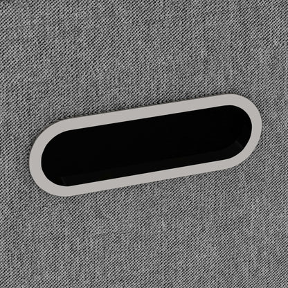 HOMCOM Shoe Bench with Seat Cushion 3 Foldable Fabric Drawers Washed Grey | Entryway Bench, Hallway, Living Room