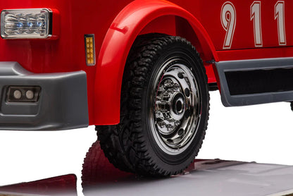 2026 24V Fire Truck 2 Seater Ride On Kids Car with Remote Control