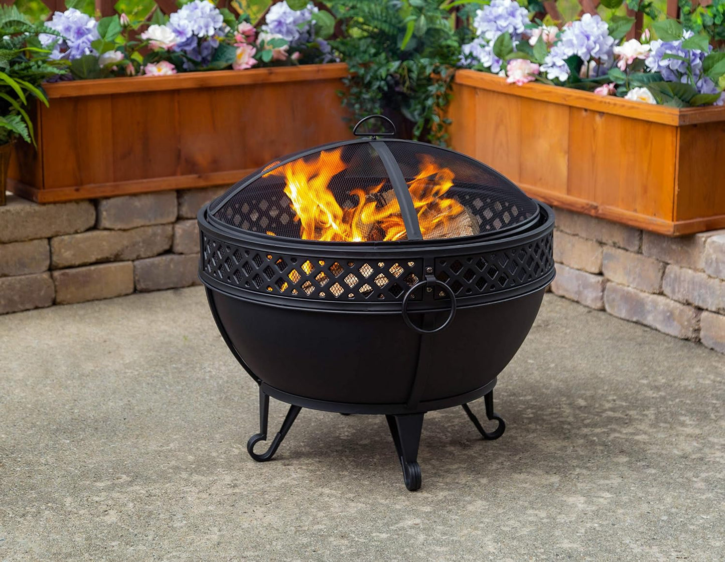 Pleasant Hearth Gable Fire Pit