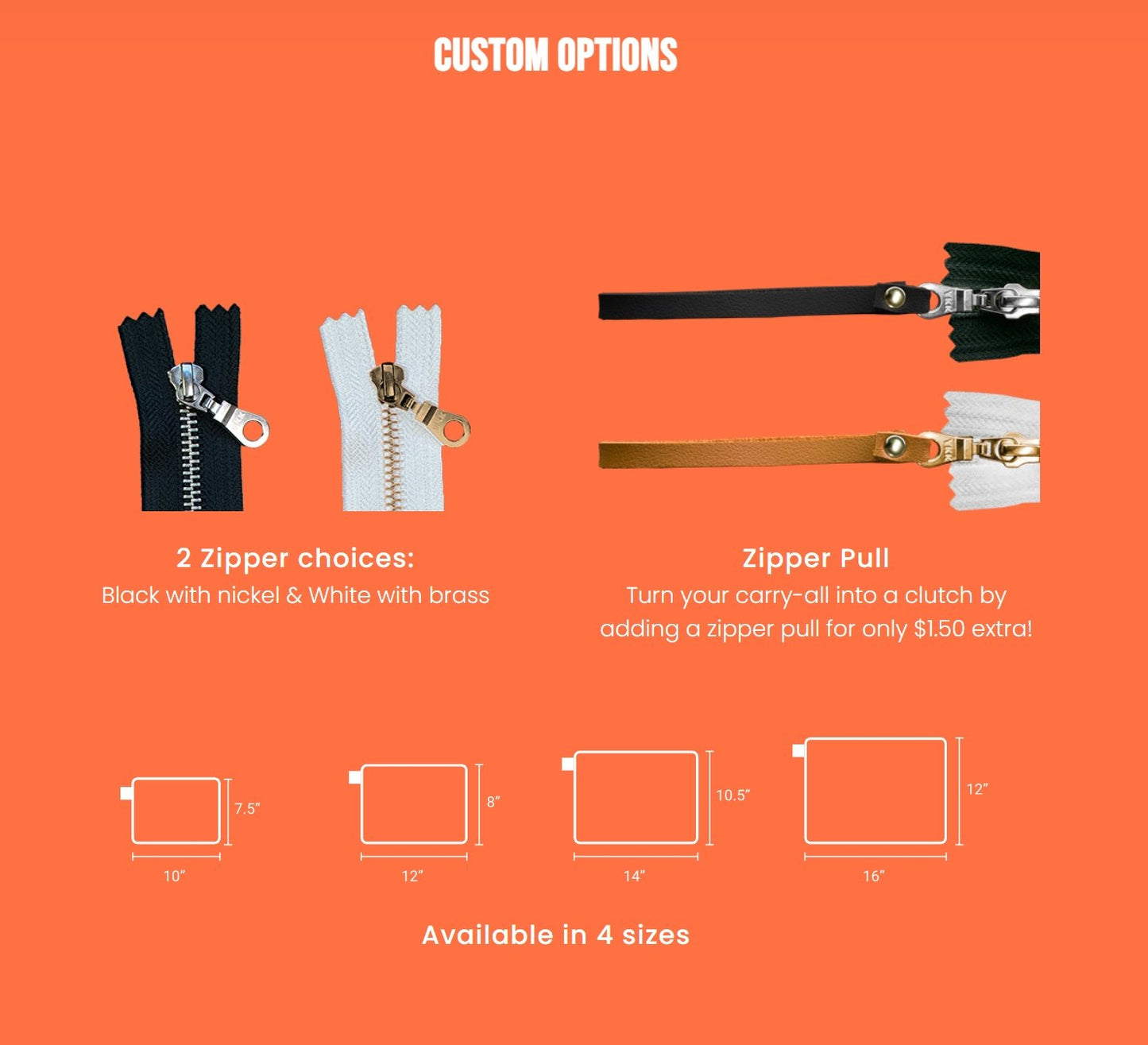 Zippered Cotton Canvas Carry All | The Estonian