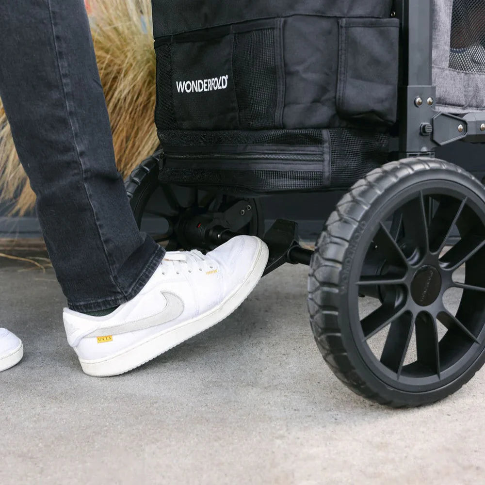 Wonderfold W4 Luxe Pro Quad Stroller Wagon