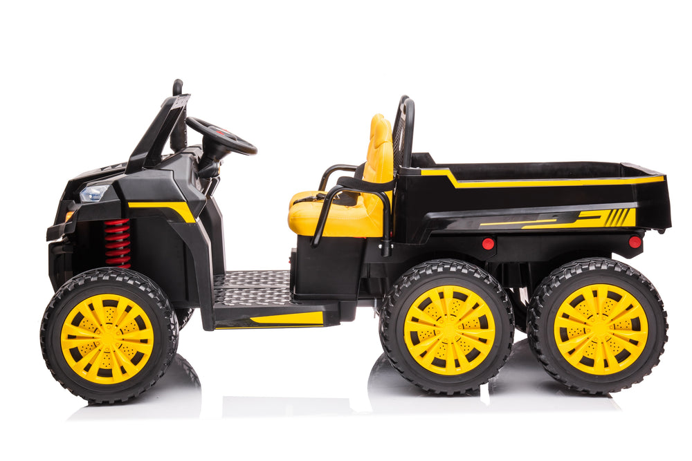 2026 6 WHEEL TRACTOR 24V 2 SEATER KIDS RIDE ON CAR WITH REMOTE CONTROL