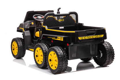 2026 6 WHEEL TRACTOR 24V 2 SEATER KIDS RIDE ON CAR WITH REMOTE CONTROL