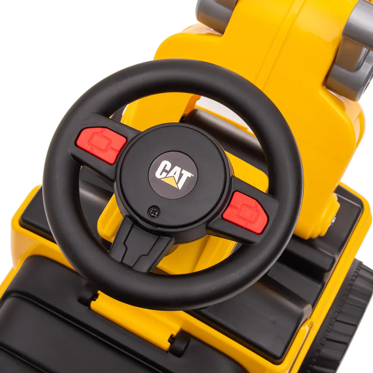 2026 CAT Excavator Foot to Floor Ride On Push Car for Age 1 to 3