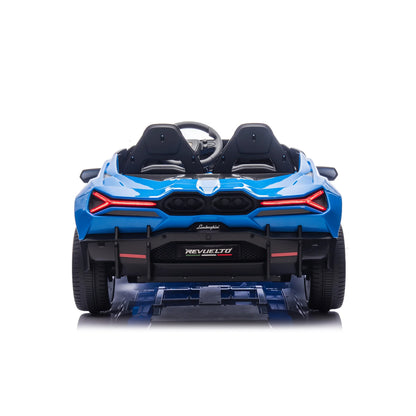 24V Lamborghini Revuelto 4x4 2 Seater Kids Ride On Car with Remote Control