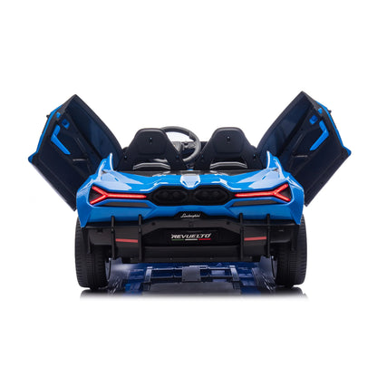 24V Lamborghini Revuelto 4x4 2 Seater Kids Ride On Car with Remote Control