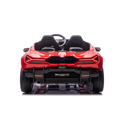 24V Lamborghini Revuelto 4x4 2 Seater Kids Ride On Car with Remote Control