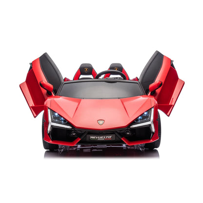 24V Lamborghini Revuelto 4x4 2 Seater Kids Ride On Car with Remote Control