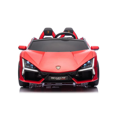 24V Lamborghini Revuelto 4x4 2 Seater Kids Ride On Car with Remote Control