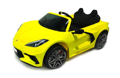 24V Chevrolet Corvette C8 2 Seater DELUXE EDITION Kids Ride on Car with Remote Control