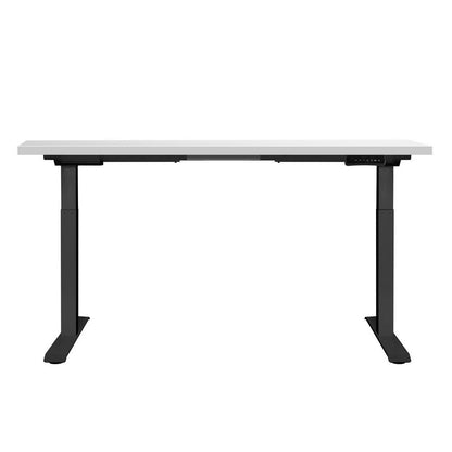NNEDSZ Artiss Standing Desk Motorised Dual Motor White 140CM