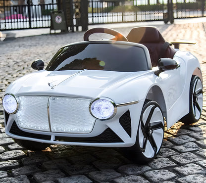 2026 Bentley Style 12V Kids Ride On Car with Remote Control