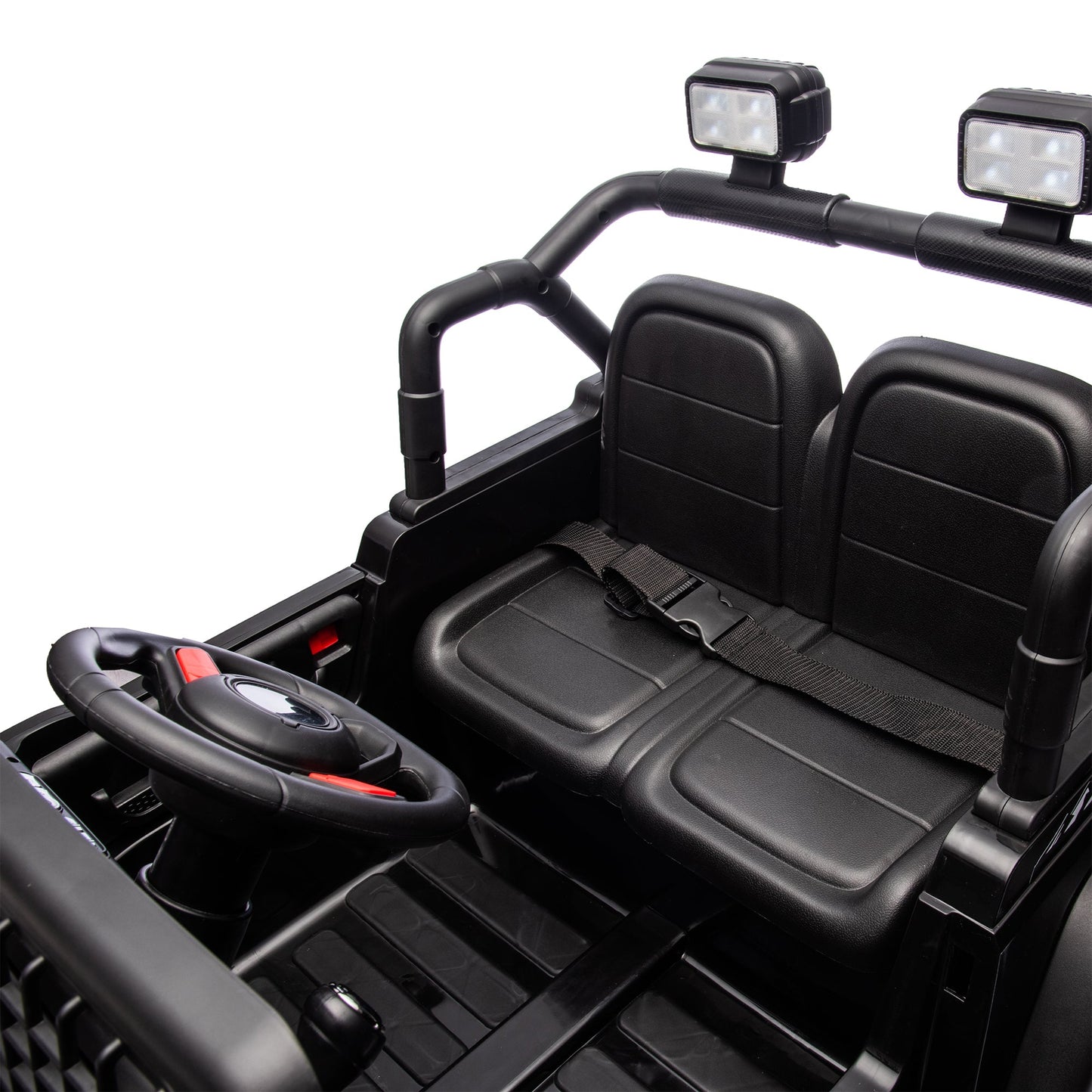 2026 Rugged Jeep Style 12V Kids Ride On Car with Remote Control