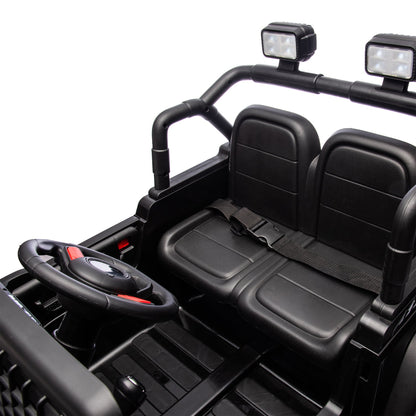 2026 Rugged Jeep Style 12V Kids Ride On Car with Remote Control