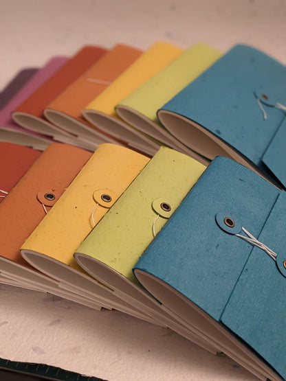 Large | Plantable Button and String Notebook