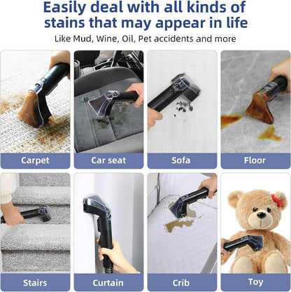 Portable Carpet Cleaner, Upholstery Cleaner with Pet Spot Stain Remover