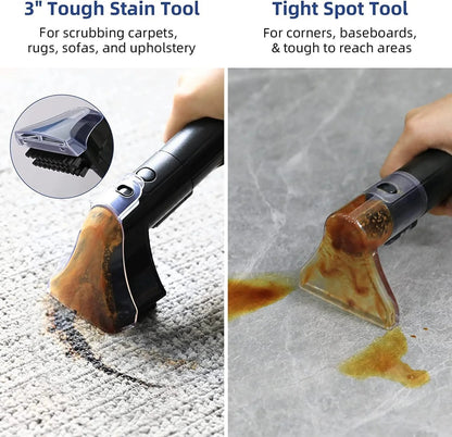 Portable Carpet Cleaner, Upholstery Cleaner with Pet Spot Stain Remover