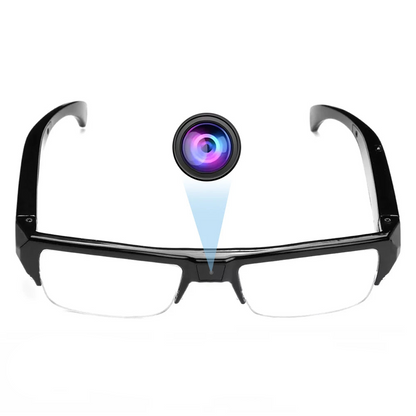 NNEOBA 1080P HD Mini Camera Glasses Wearable DVR Video Recorder Black