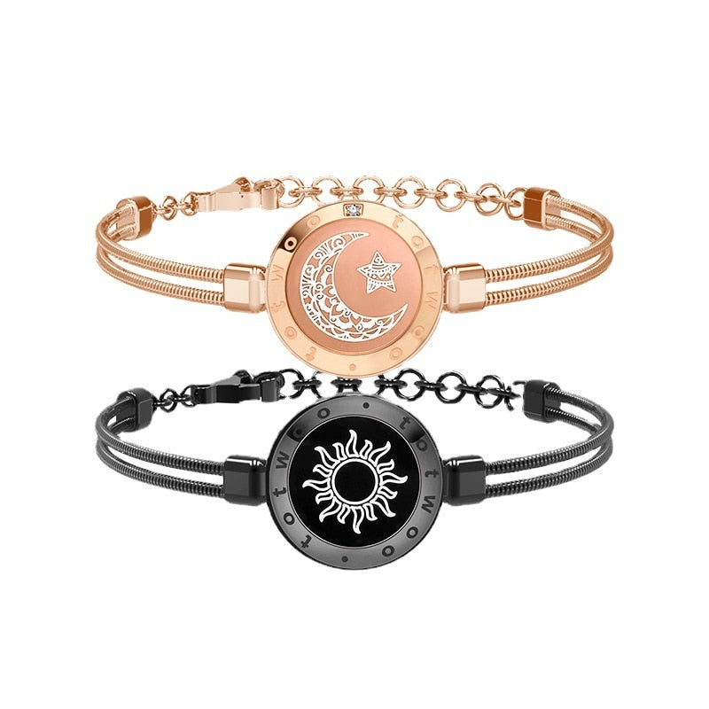 Long Distance Touch Couple Bracelets