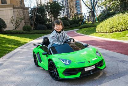 2026 Lamborghini Aventador SVJ 24V XL 2 Seater Kids Ride On Car with Remote Control